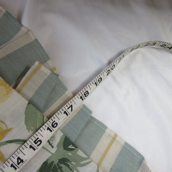 Lot of 8 Sunflower & Stripes Balloon Valance Window Treatments 56x18" NWOT - Picture 8 of 9